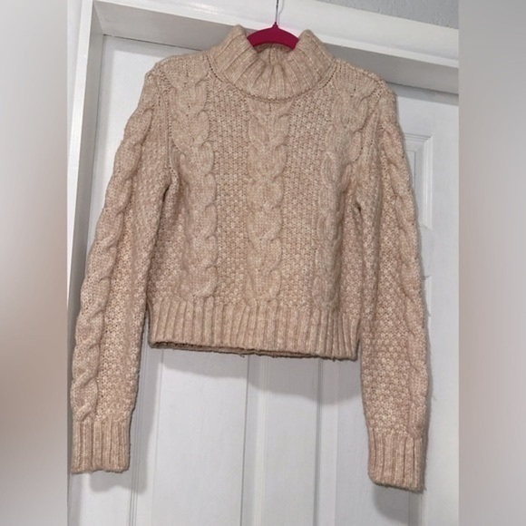 American Eagle Soft Mock Neck Sweater - Picture 2 of 14